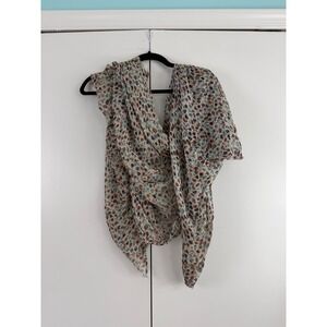 Target Floral Print Lightweight Rayon Women's Scarf Casual Chic Boho Chic Gift